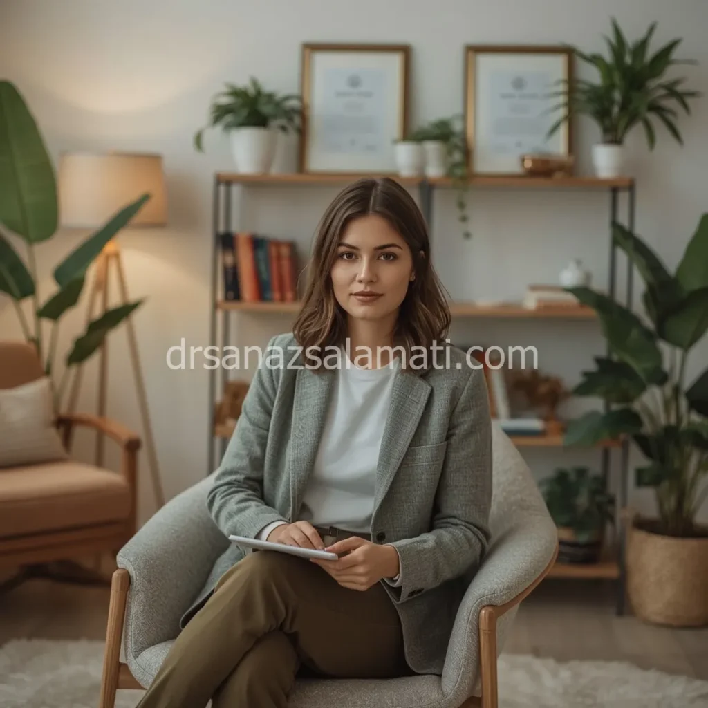 دکتر ساناز سلامتی بهترین روانشناس متخصص افسردگی و اضطراب در تهران سعادت آباد